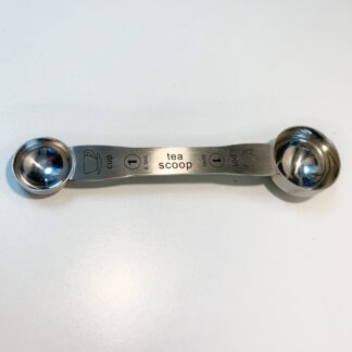 Teeportionslöffel Duo für Tasse und Kanne aus Edelstahl