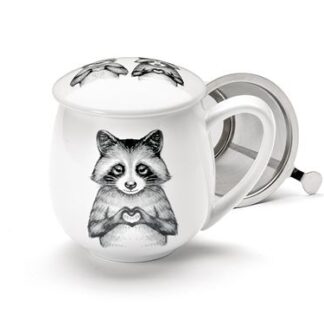 Kräutertee-Tasse mit Sieb und Decker Pip & Pepe