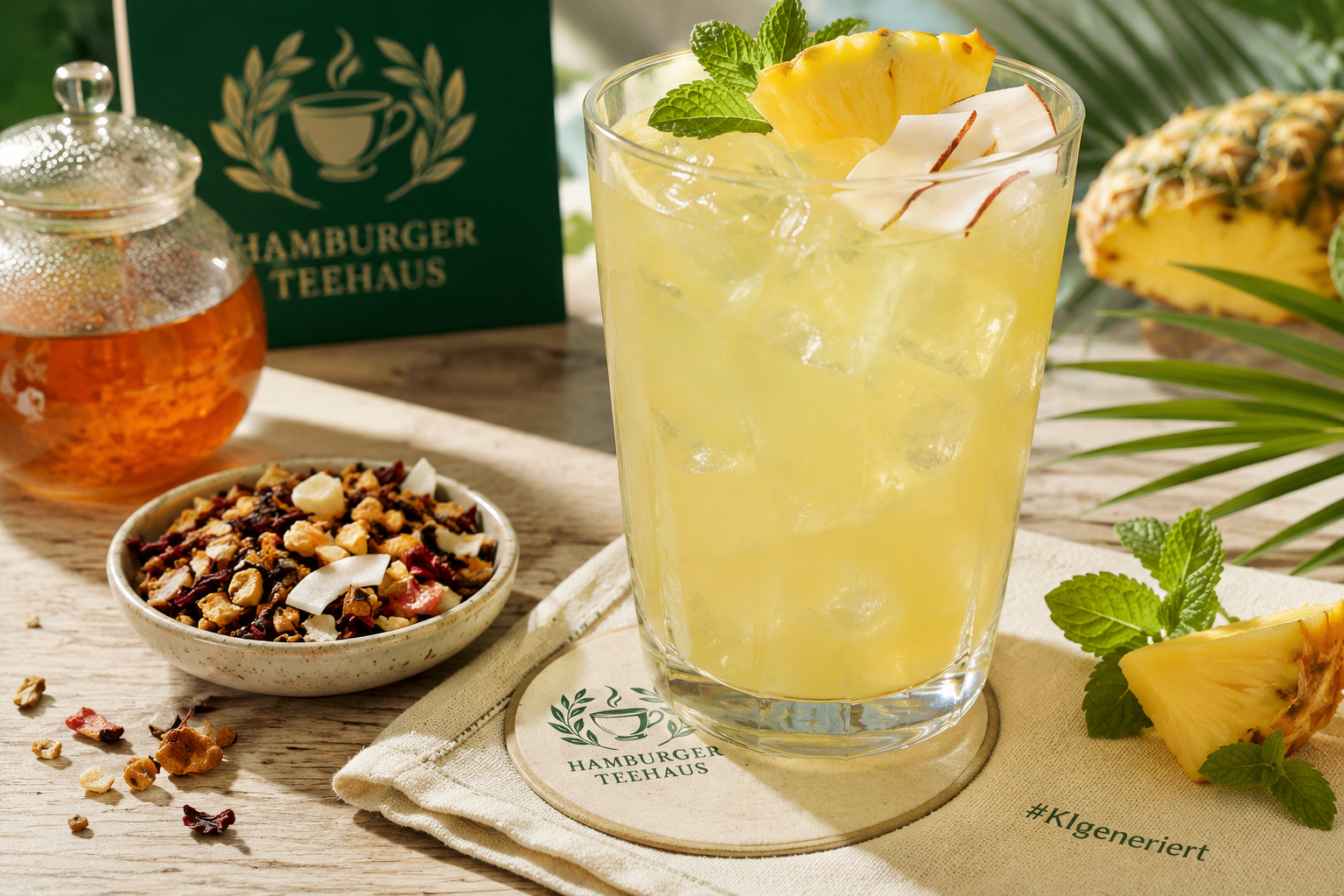 Limonade Geröstete Ananas #KIgeneriert